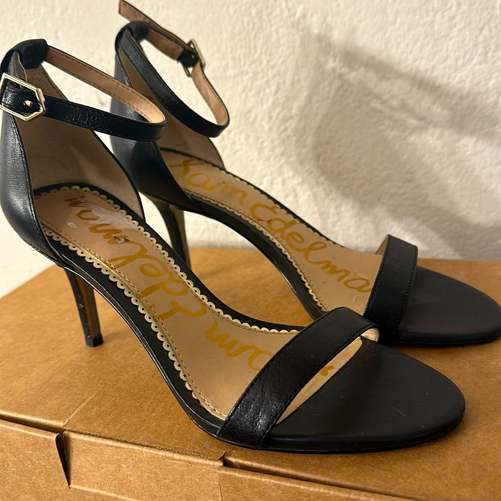 Black heels.